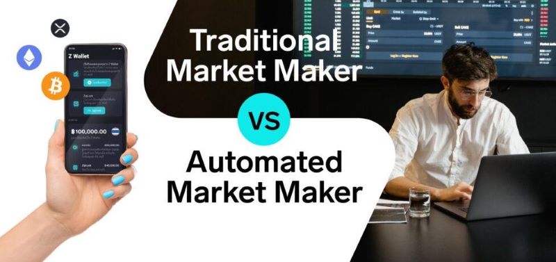 Automated Market Makers vs. Traditional Market Makers