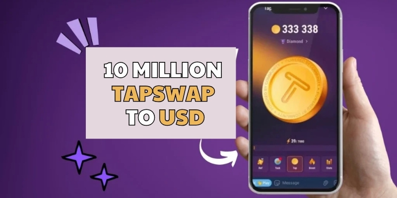 Methods for converting TapSwap to USD