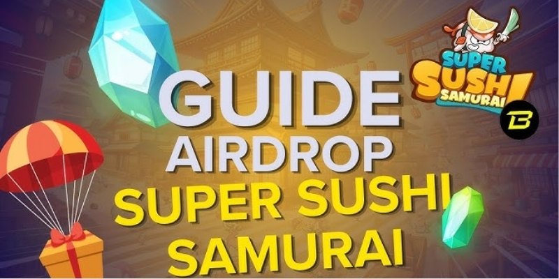 How to participate in the Super Sushi Samurai Airdrop